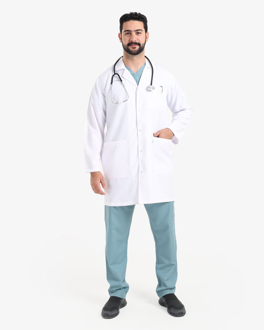 (Spill Proof) بالطو دكتور رجالي