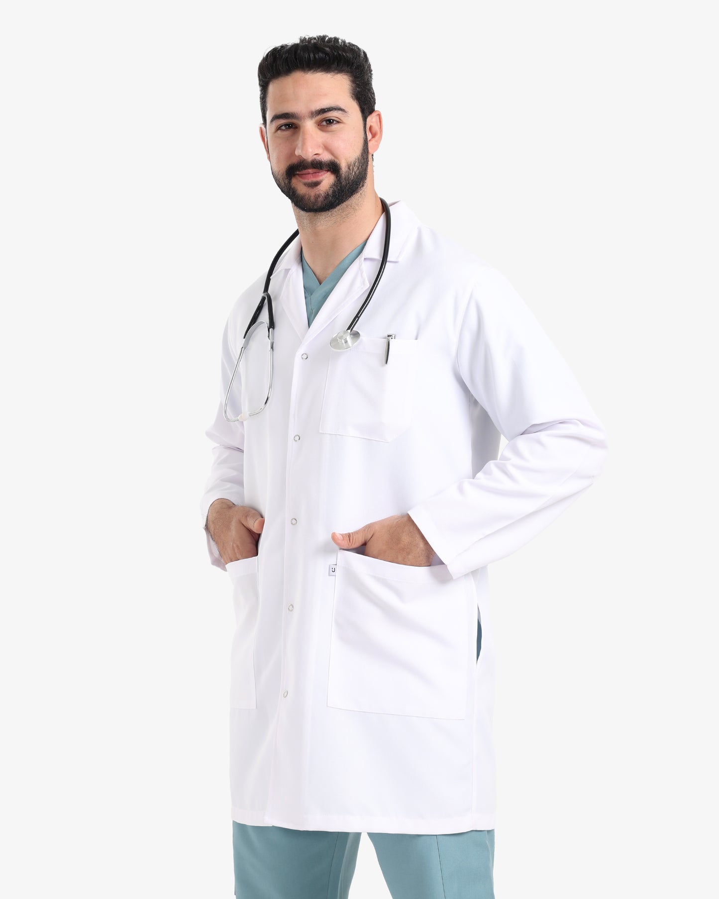 (Spill Proof) بالطو دكتور رجالي